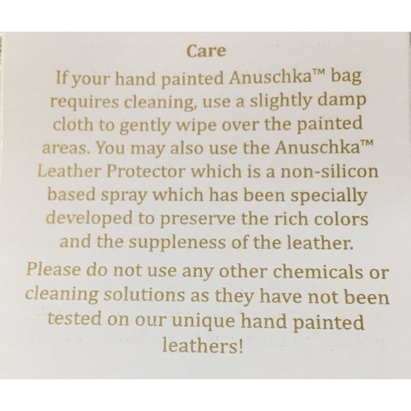 Anuschka NEVER USED Handpaint Leather Slim Crossbody Jazz Music Drum - Picture 12 of 12